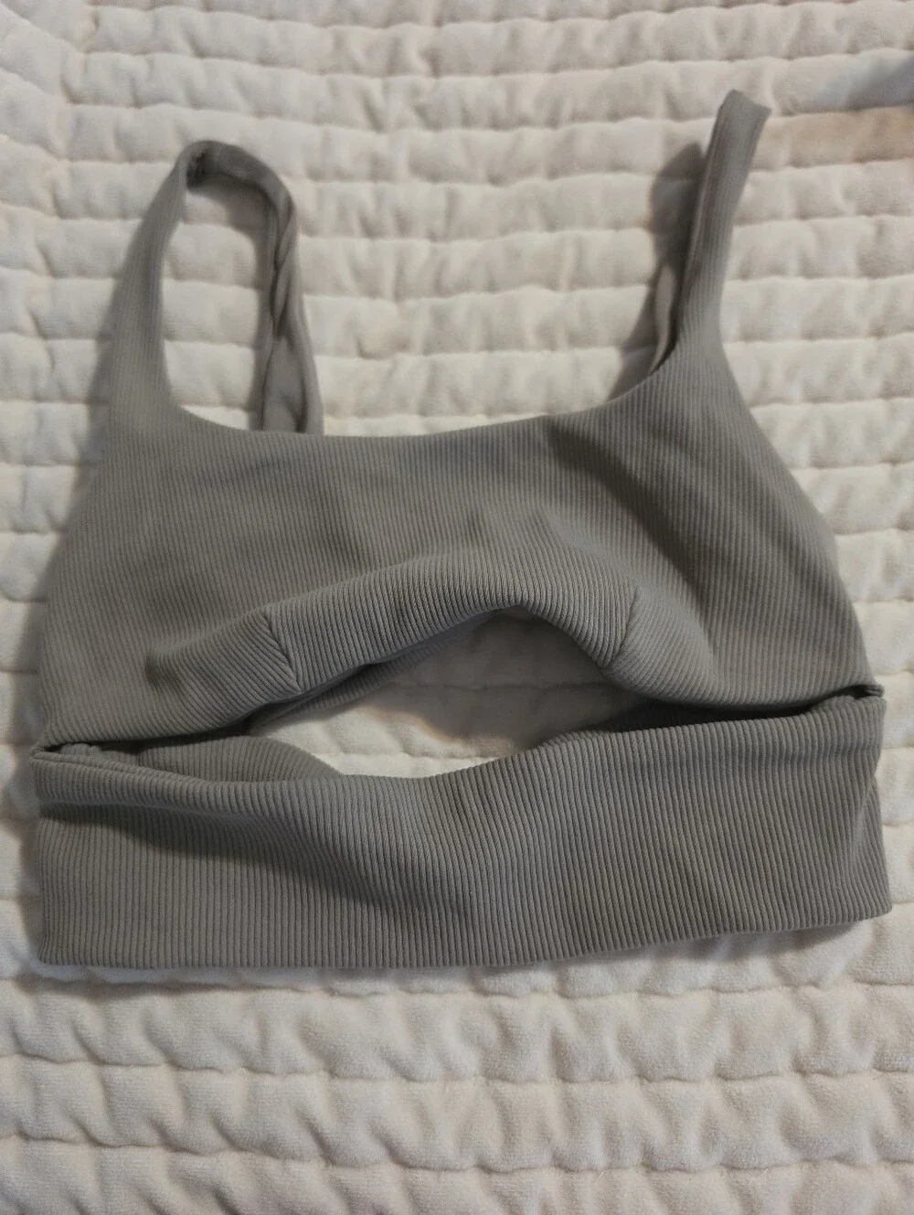 Alo Womens Slit Sports Bra